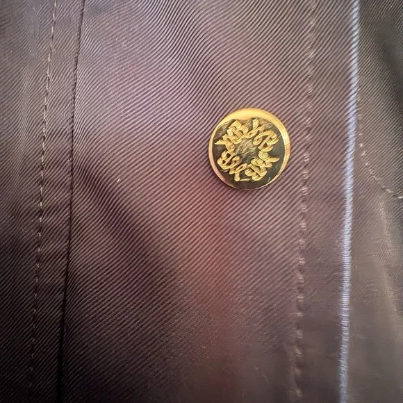 White House Black Market Navy Utility Jacket - Picture 6 of 8